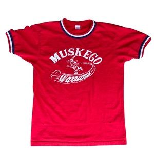 Vintage Cheswick Muskego Warriors tee